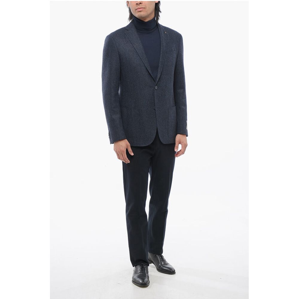 Corneliani CC COLLECTION Herringbone RIGHT Blazer - Image 4
