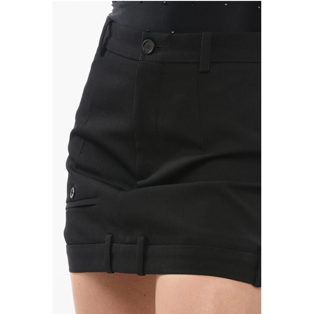 Balenciaga Wool Deconstructed Skirt - Image 3