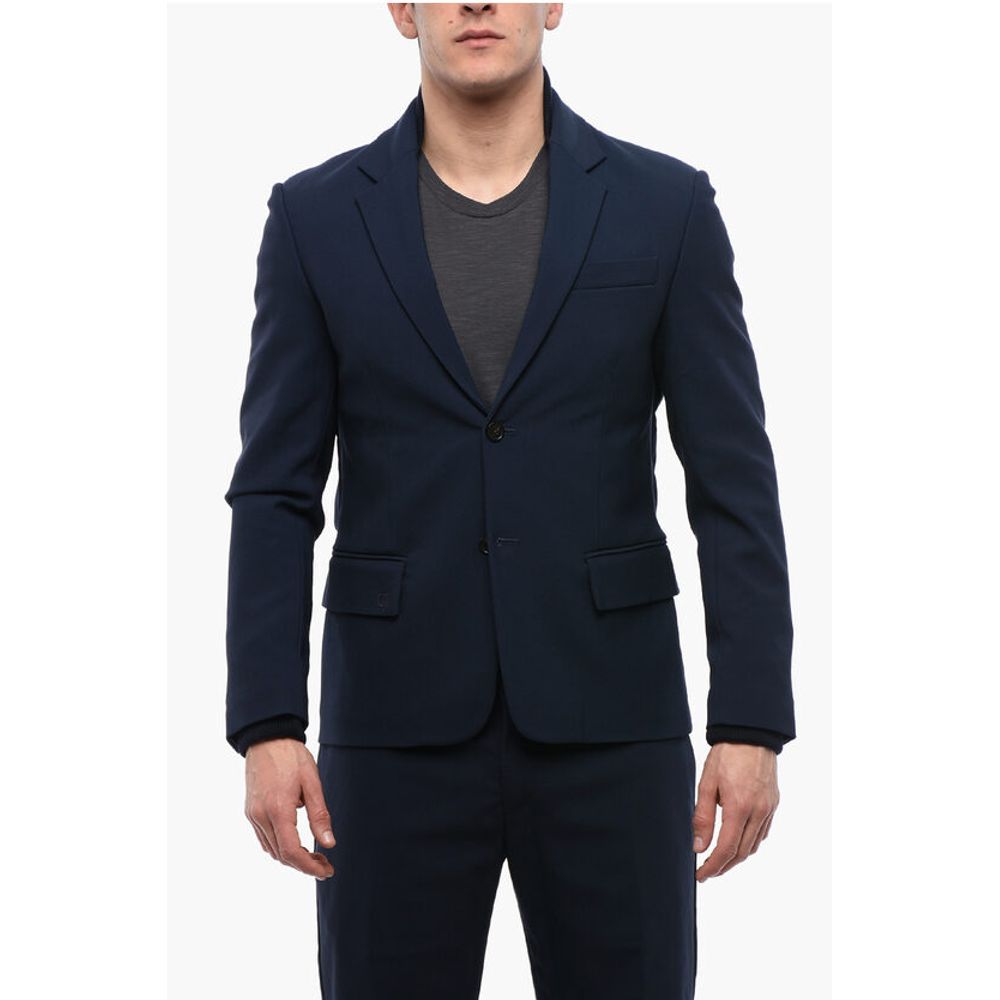 Off-White Tech Wool HYBRID Blazer with Bomber Details