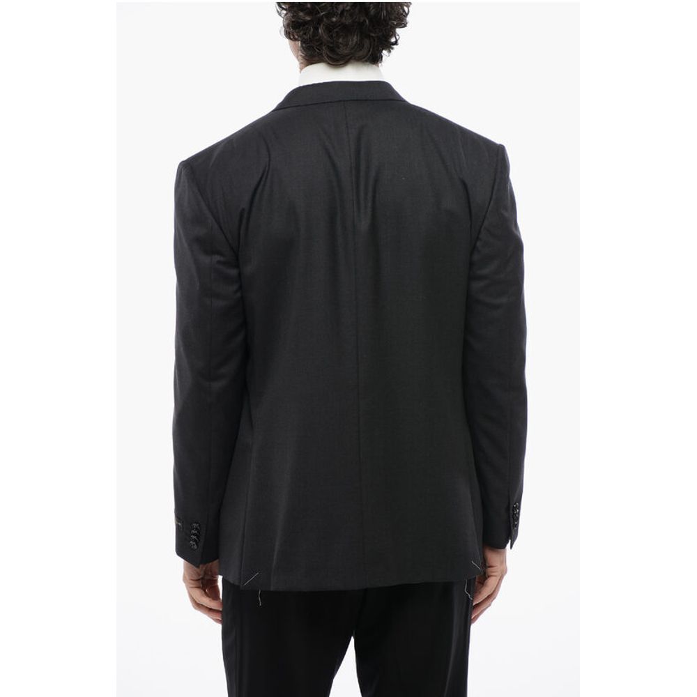 Corneliani Virgin Wool MANTUA Blazer with Notch Lapel - Image 2