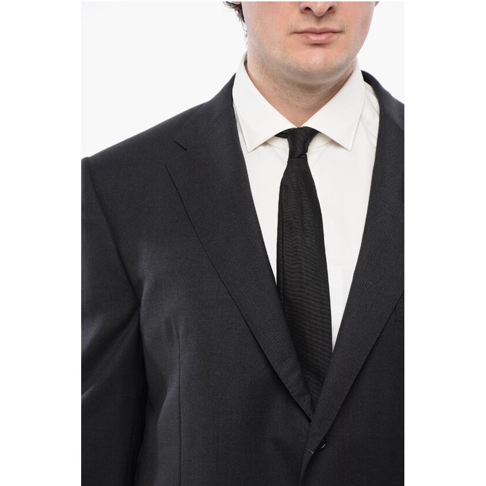 Corneliani Virgin Wool MANTUA Blazer with Notch Lapel - Image 3