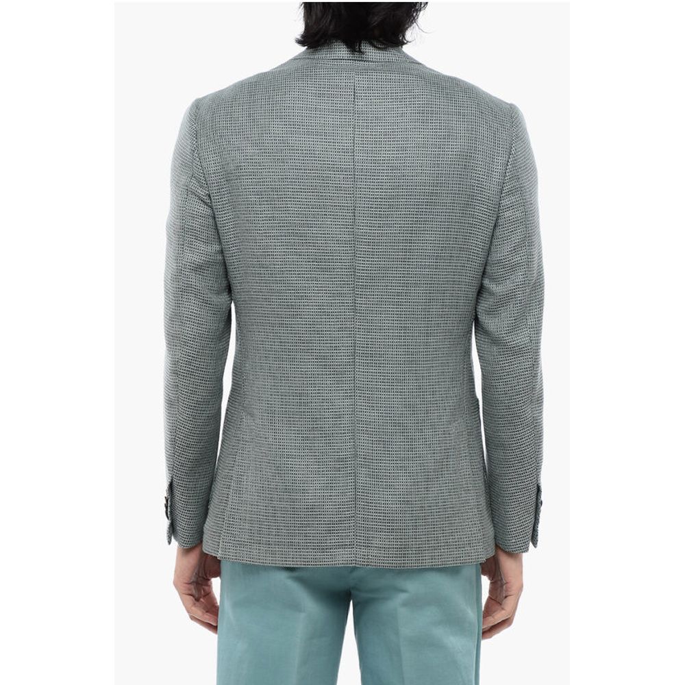 Corneliani Jacquard Wool Blend CERIM ACADEMY Unlined Blazer - Image 2