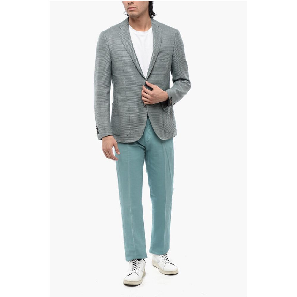 Corneliani Jacquard Wool Blend CERIM ACADEMY Unlined Blazer - Image 4