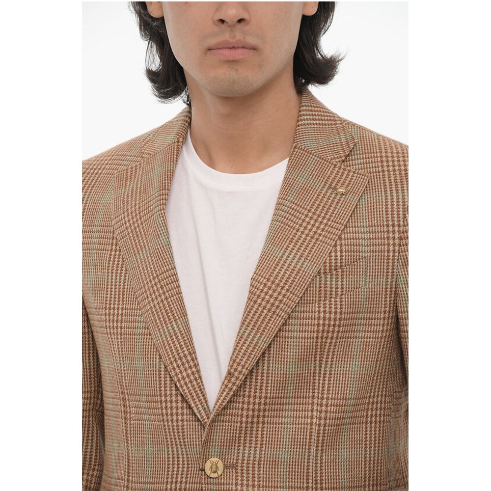 Corneliani CC COLLECTION Half-lined RETAILORED Suit with Check Pattern - Image 3