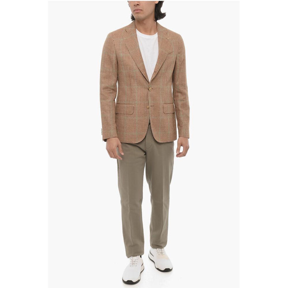Corneliani CC COLLECTION Half-lined RETAILORED Suit with Check Pattern - Image 4