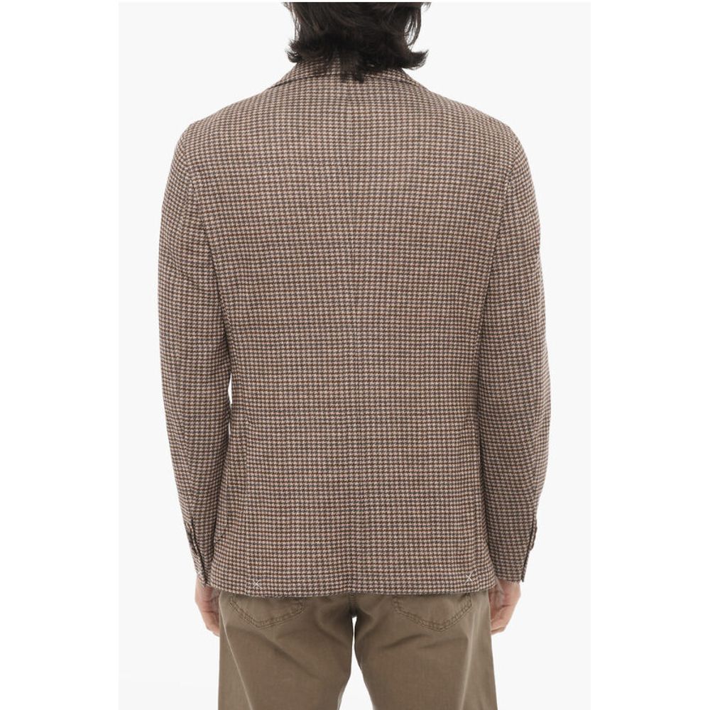 Corneliani CC COLLECTION Half-lined Houndstooth Suit - Image 2