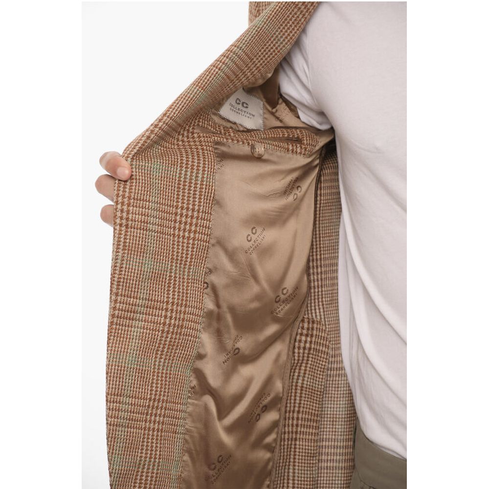 Corneliani CC COLLECTION Half-lined RETAILORED Suit with Check Pattern - Image 5