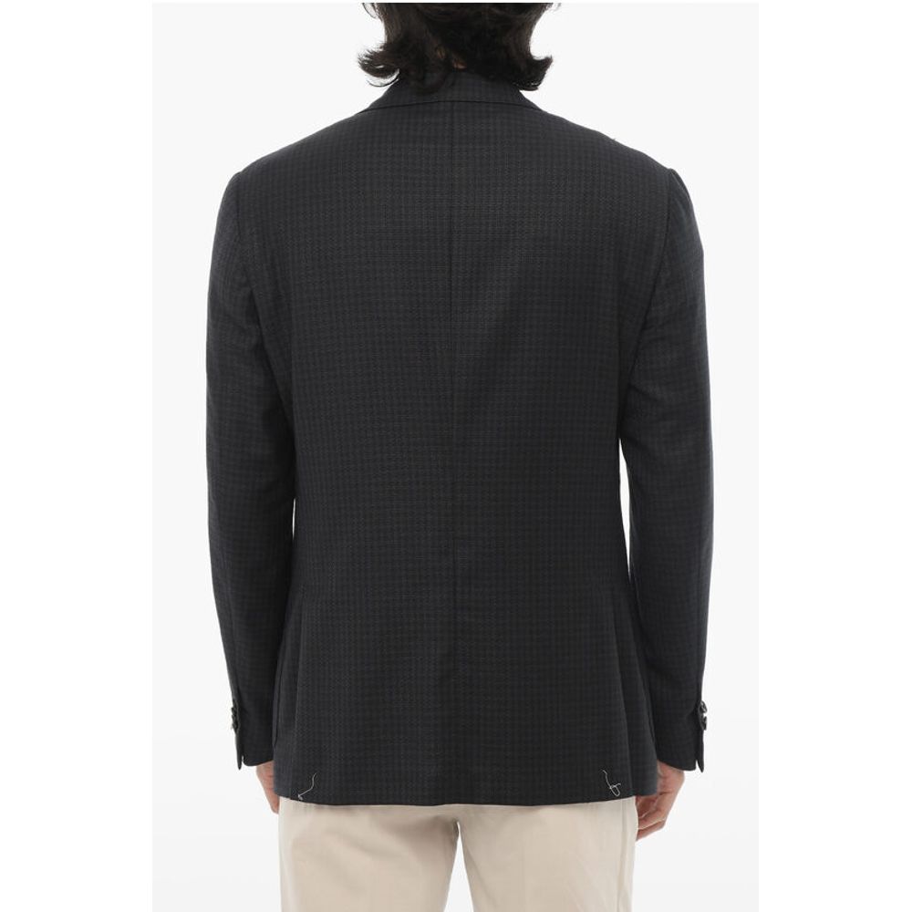 Corneliani Half-lined GATE Blazer with Check Pattern - Image 2