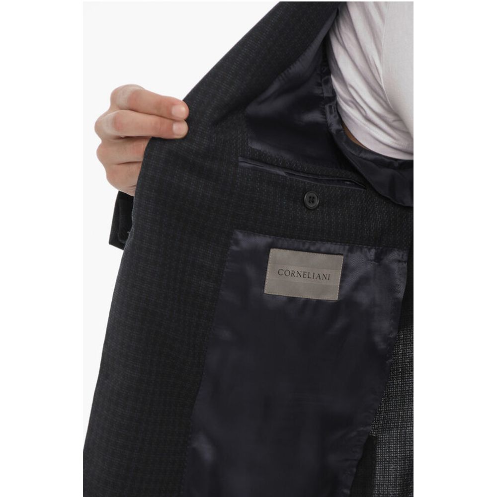 Corneliani Half-lined GATE Blazer with Check Pattern - Image 5