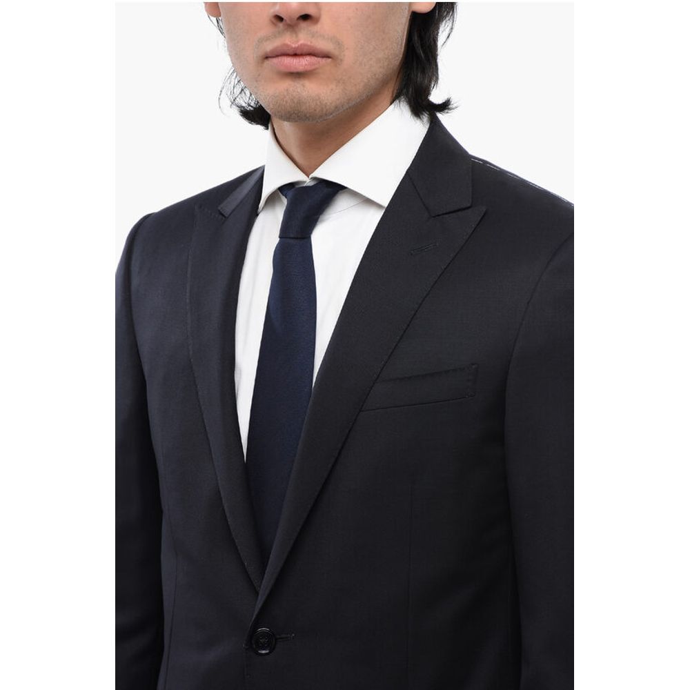 Corneliani Center Vent Peak Lapel 1-Button Blazer - Image 3