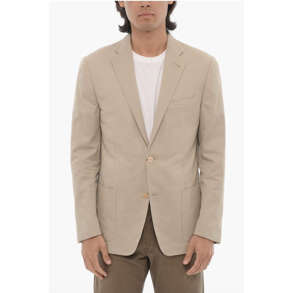 Corneliani Side Vents Notch Lapel GATE 2-Button Blazer