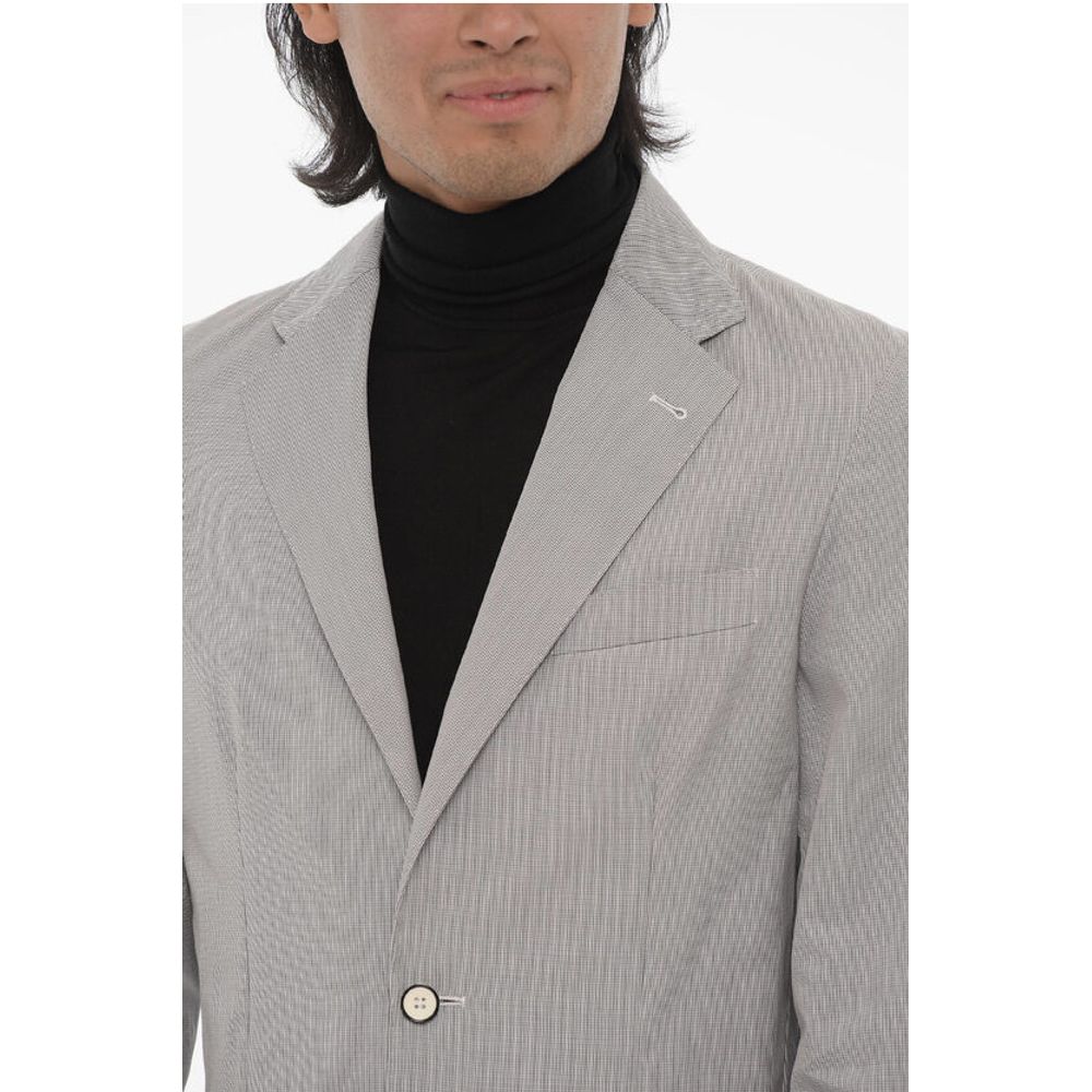 Corneliani ID Side Vents Notch Lapel IDENTITY 2-Button Blazer - Image 3