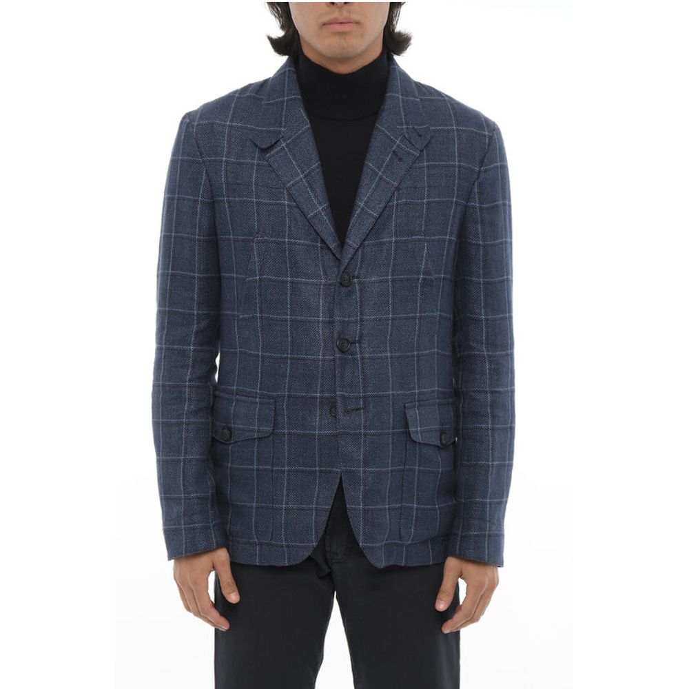 Corneliani ID Windowpane Check IDENTITY Blazer