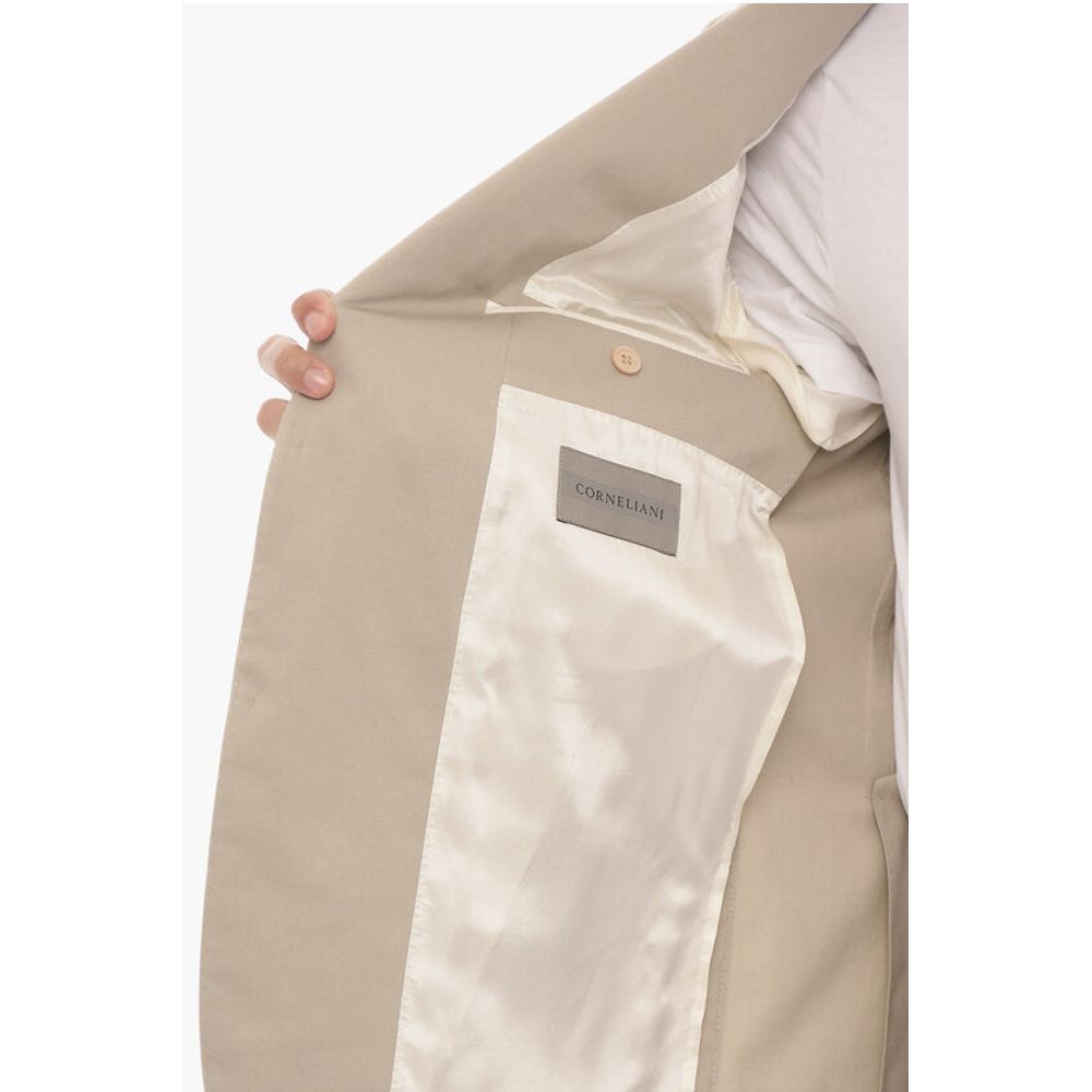 Corneliani Side Vents Notch Lapel GATE 2-Button Blazer - Image 5