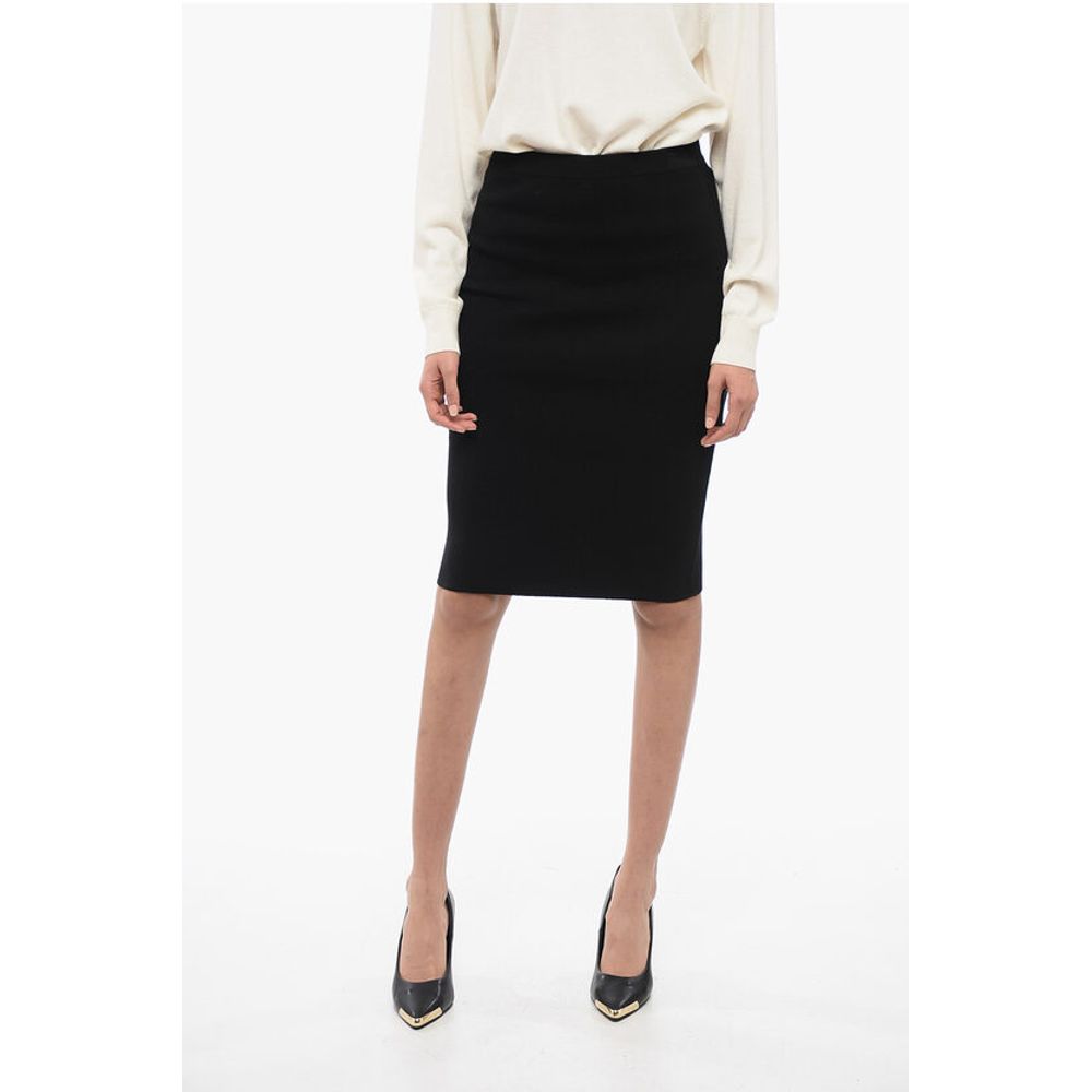 Saint Laurent Wool Pencil Skirt