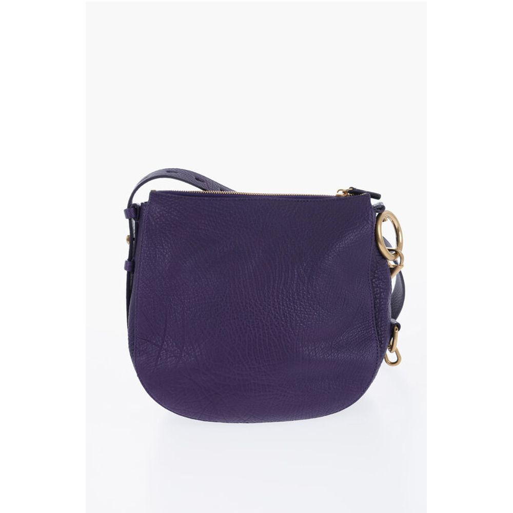 Burberry Grained Leather KNIGHT Bag with Lobster Clasp - Image 2