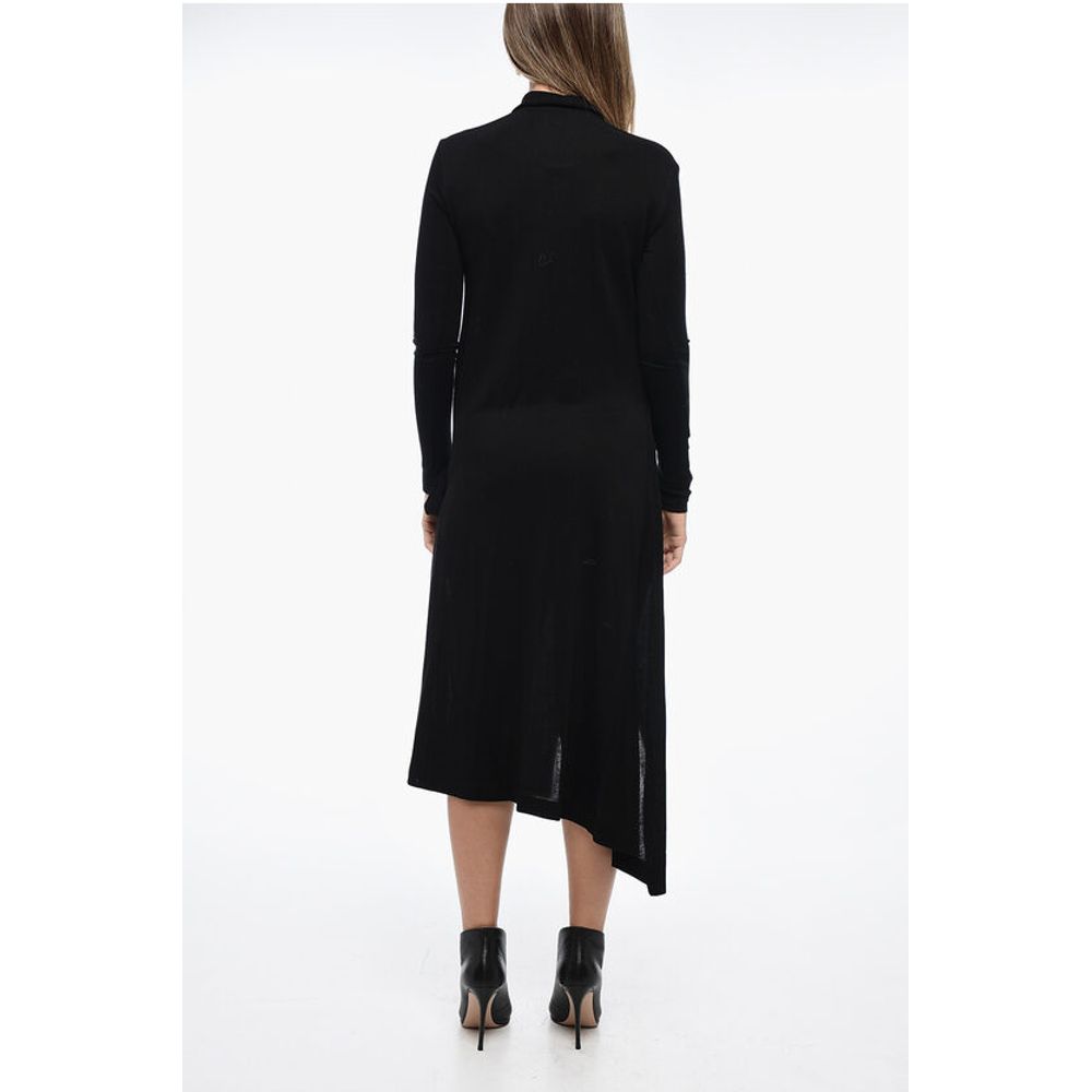 Diesel Wrapped D-WRIP Dress with Asymmetric Hem - Image 2