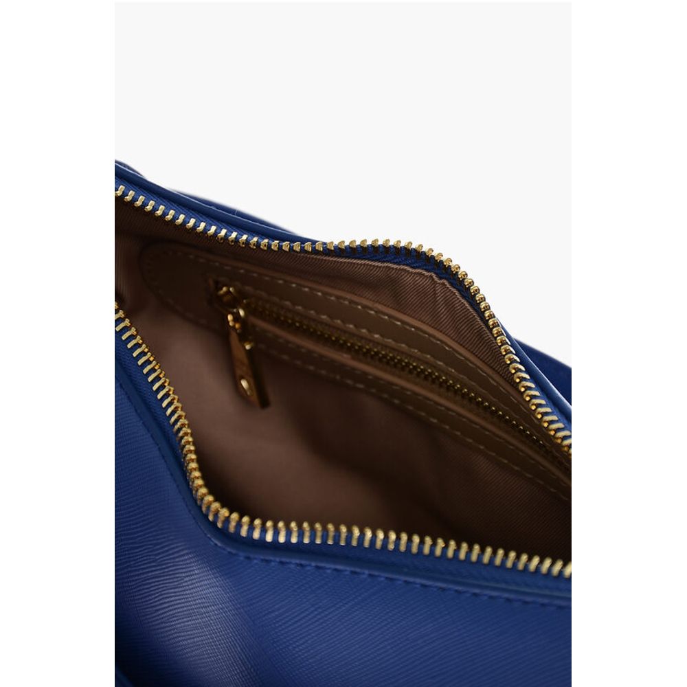 Moschino LOVE Saffiano Faux Leather ECO-FRIENDLY Hobo Bag - Image 5