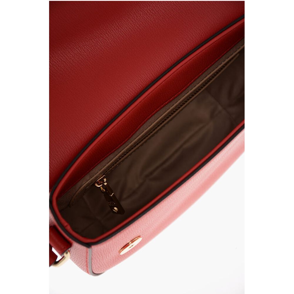 Moschino LOVE Faux Leather Crossbody Bag with Double Metal Heart - Image 5