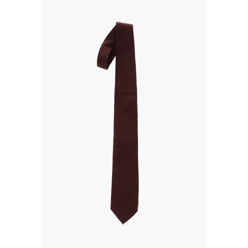 Corneliani Silk Tie with Motif