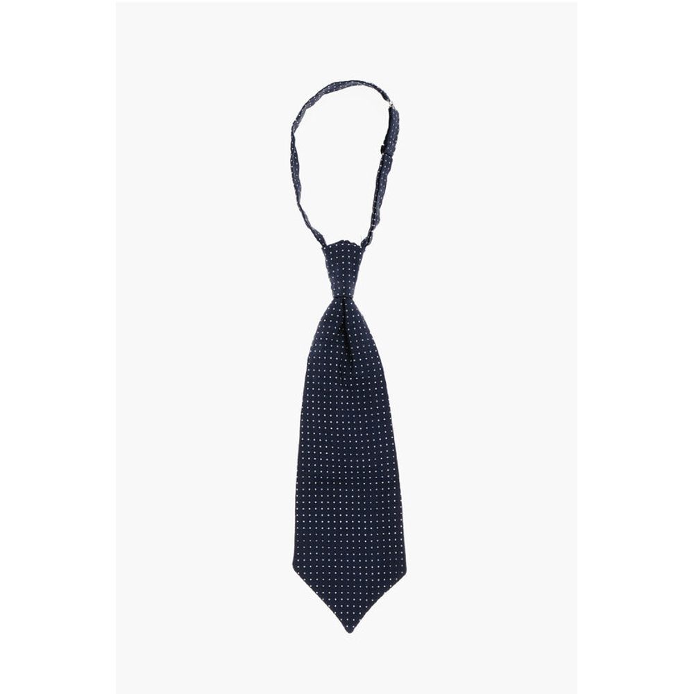 Corneliani Micro Checked Ascot Ceremony Tie