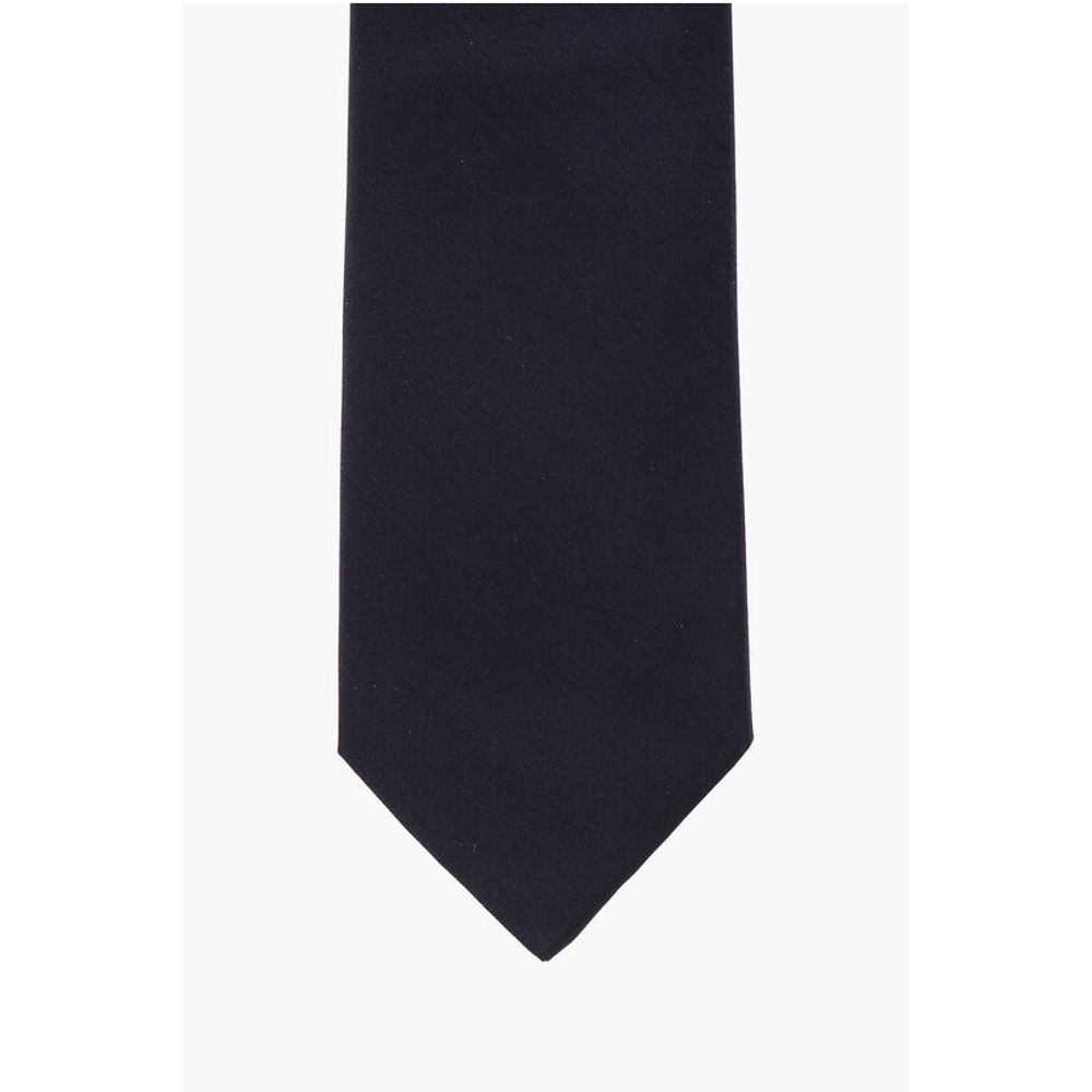 Corneliani Solid Color Silk Tie - Image 2