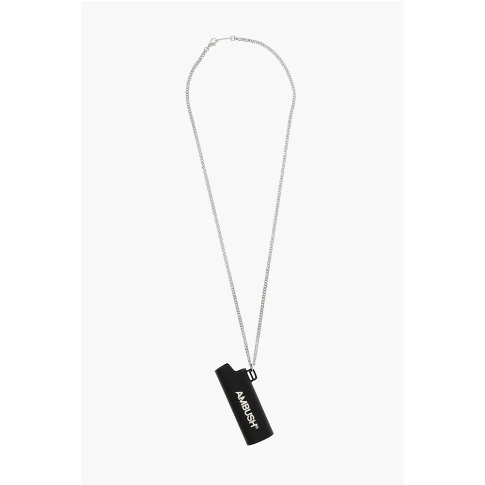 Ambush Chain Necklace with Lighter Case Pendant