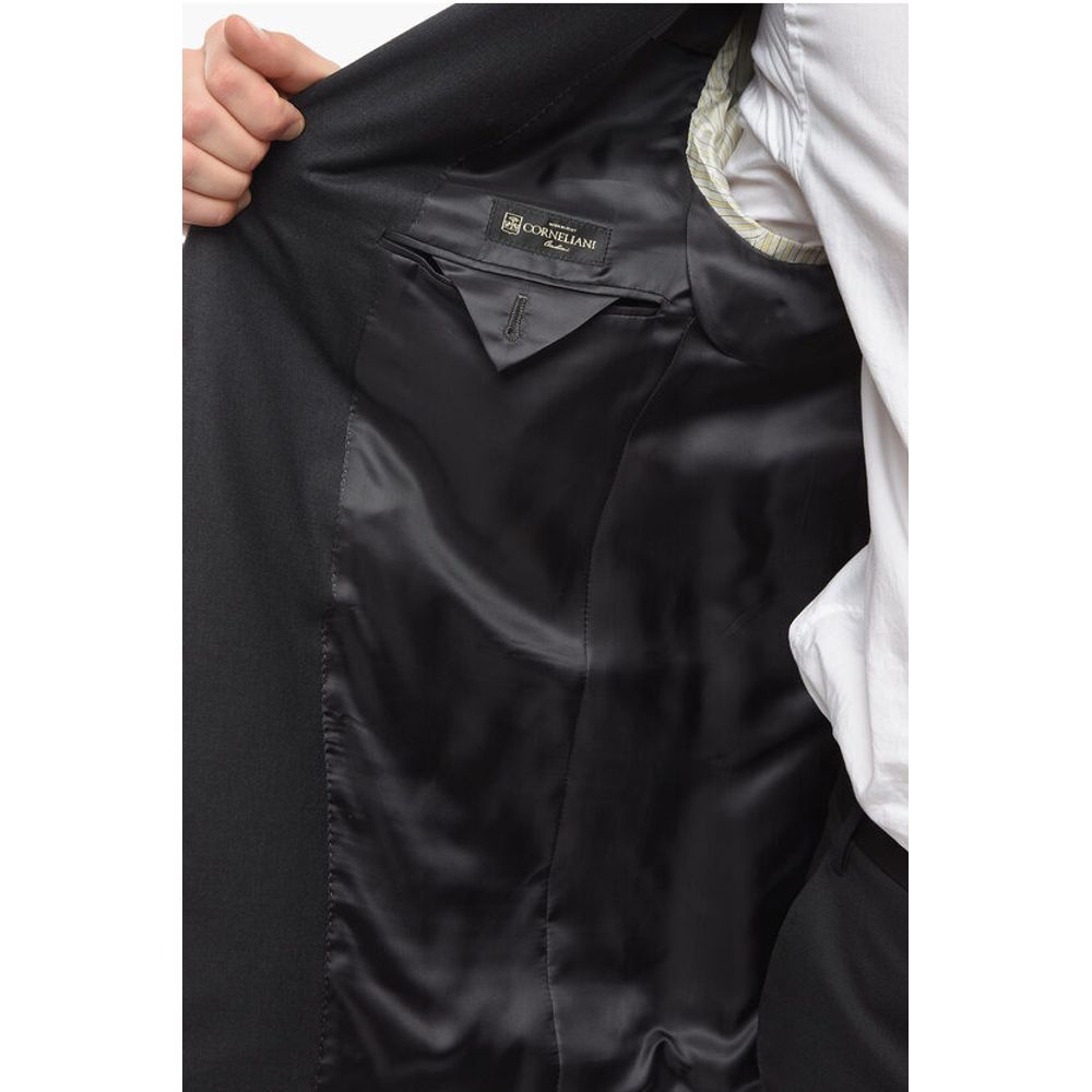 Corneliani Notch Lapel MANTUA Virgin Wool Blazer - Image 5