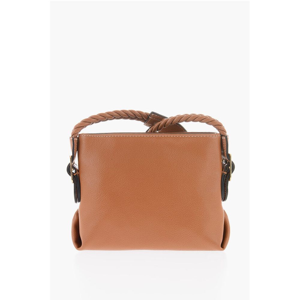 Moschino LOVE Faux Leather Crossbody Bag with Braided Details - Image 2