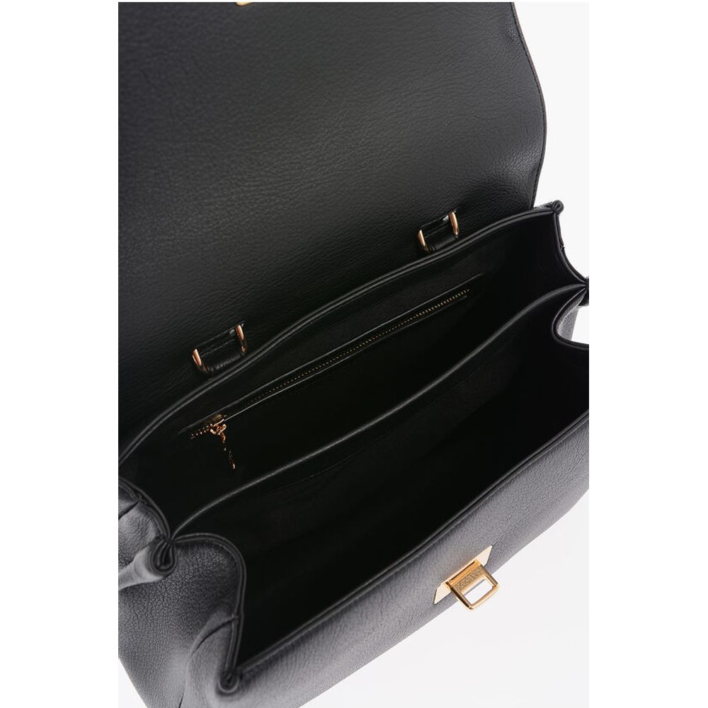 Moschino LOVE Faux Leather Bag with Removable Shoulder Strap - Image 4