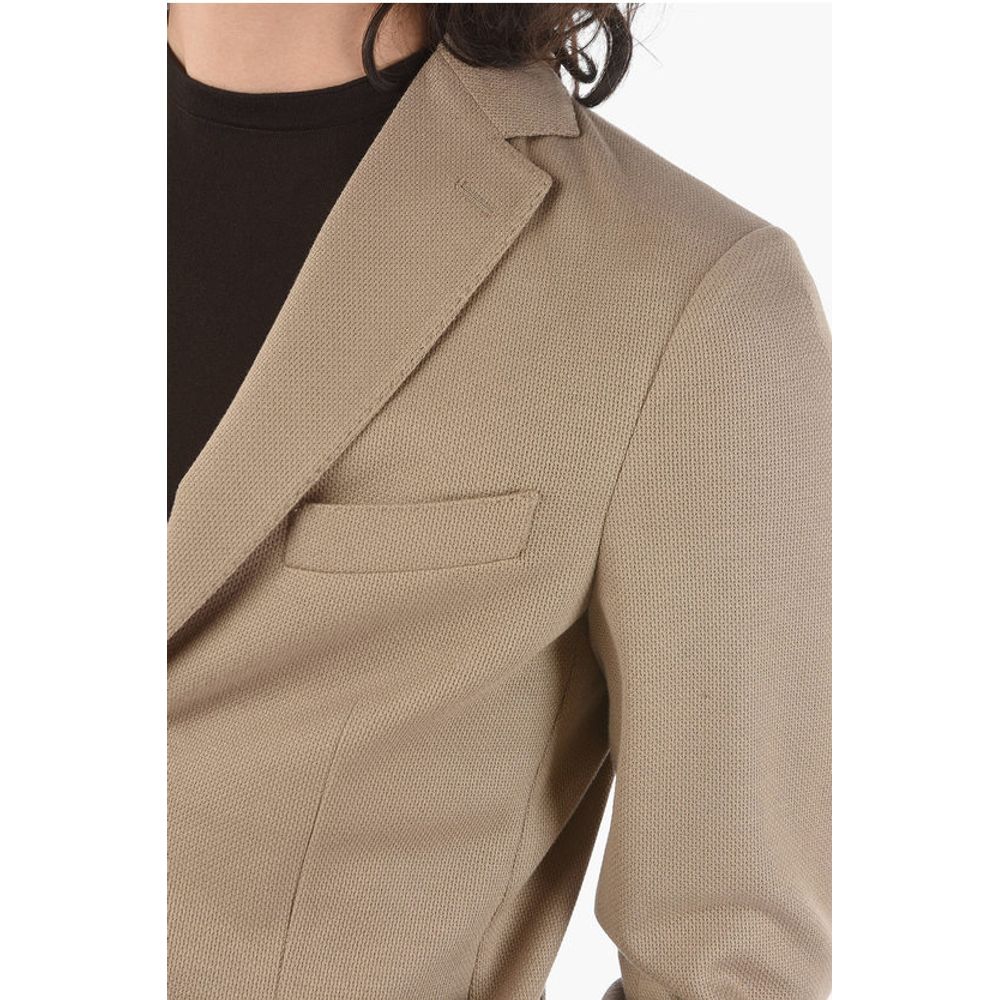 Corneliani CC COLLECTION cotton side vents 2-button blazer - Image 3