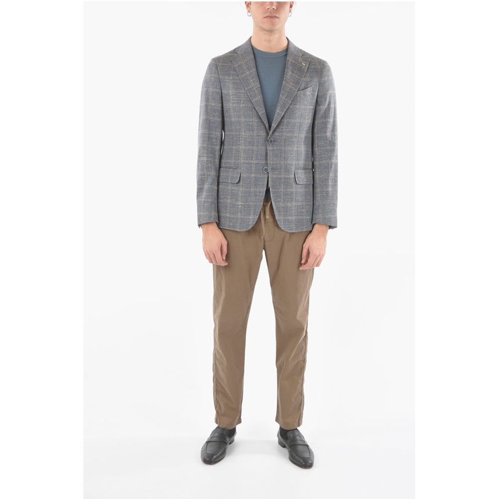 Corneliani CC COLLECTION Windowpane Check RETAILORED 2-button Blazer - Image 4