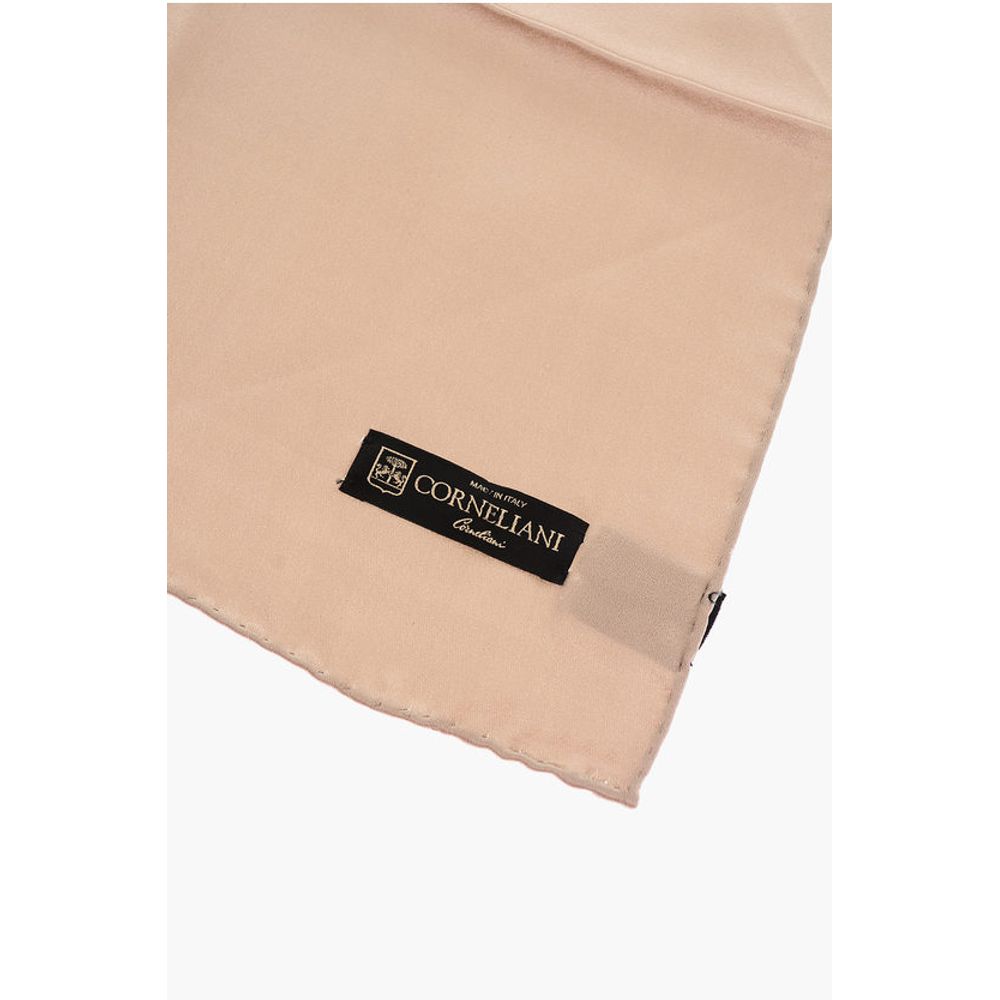 Corneliani Solid Color Satin Pocket Square - Image 3