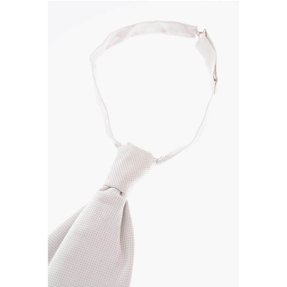 Corneliani Polka Dots Silk Ascot Tie - Image 2