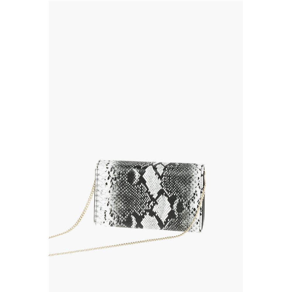 Moschino LOVE Snake Effect Faux Leather Crossbody Bag - Image 2