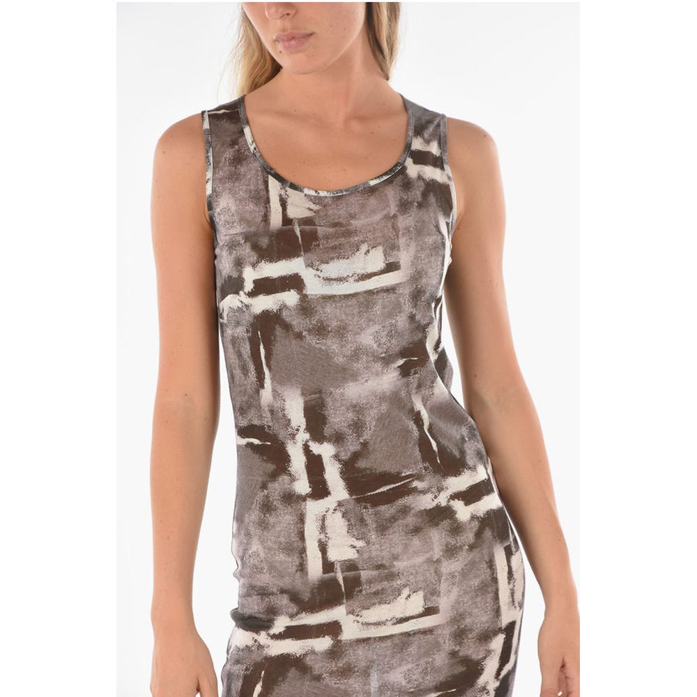 Ixos Bodycon MONOPOLI Midi Dress with Abstract Pattern - Image 3