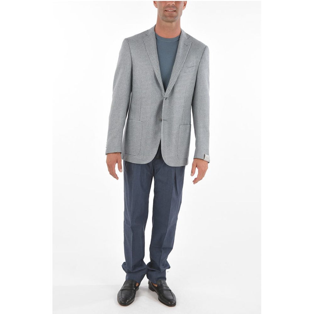 Corneliani Silk GATE Blazer with Notch Lapel - Image 4
