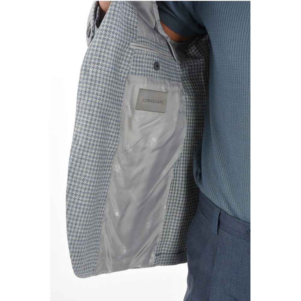 Corneliani Silk GATE Blazer with Notch Lapel - Image 5