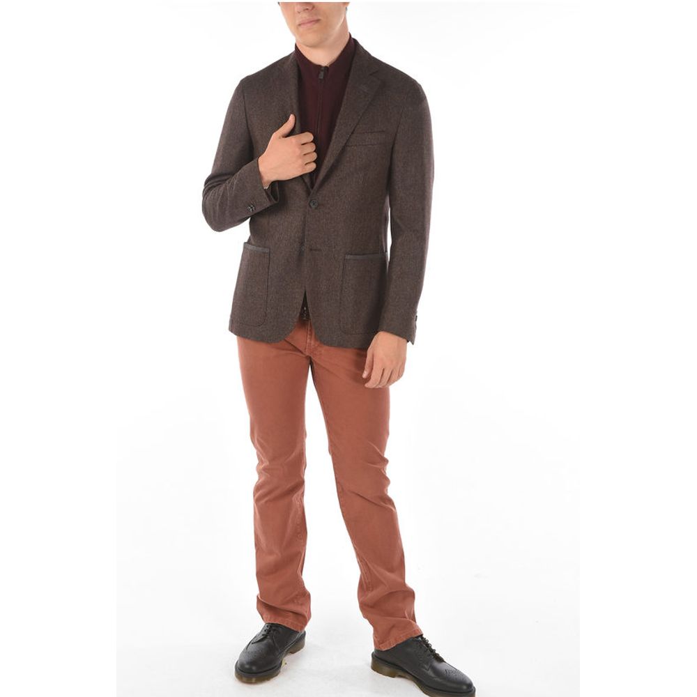 Corneliani ID Virgin Wool Single Breasted IDENTITY Blazer - Image 4