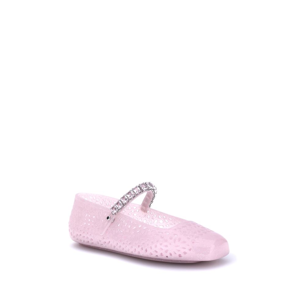 Jimmy Choo Jelly Ballerinas - Image 2