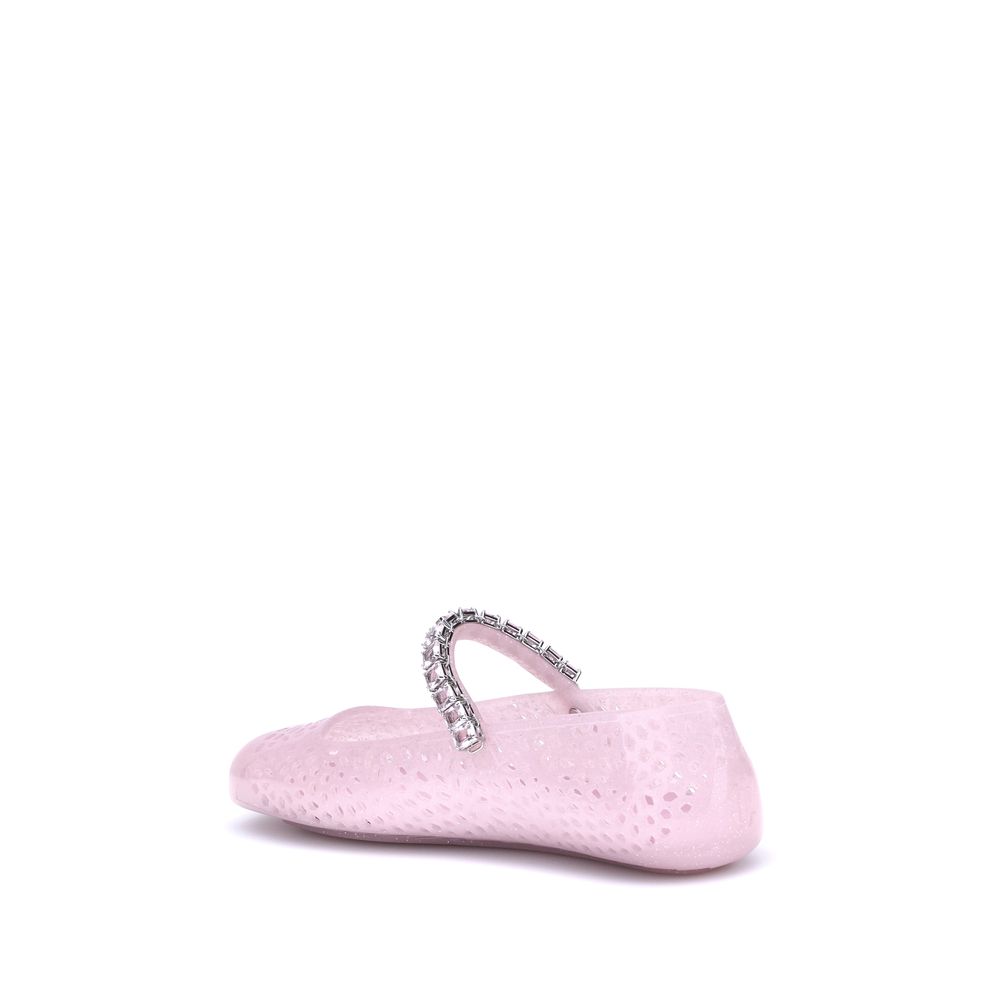 Jimmy Choo Jelly Ballerinas - Image 3