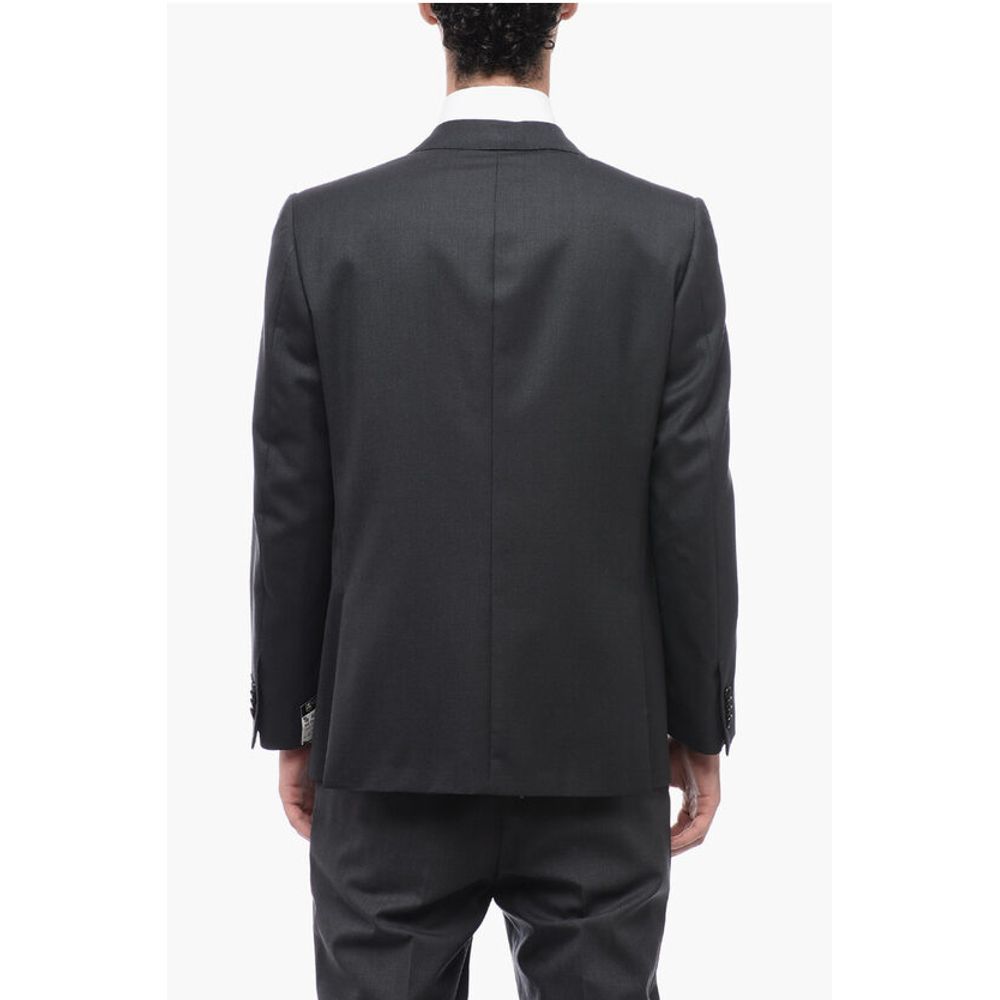 Corneliani Single Breasted MANTUA Blazer With Flap Pockets - Image 2
