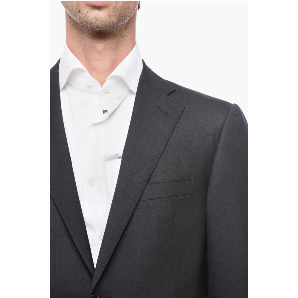 Corneliani Single Breasted MANTUA Blazer With Flap Pockets - Image 3