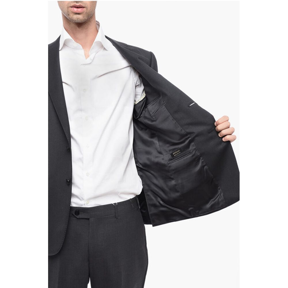 Corneliani Single Breasted MANTUA Blazer With Flap Pockets - Image 5