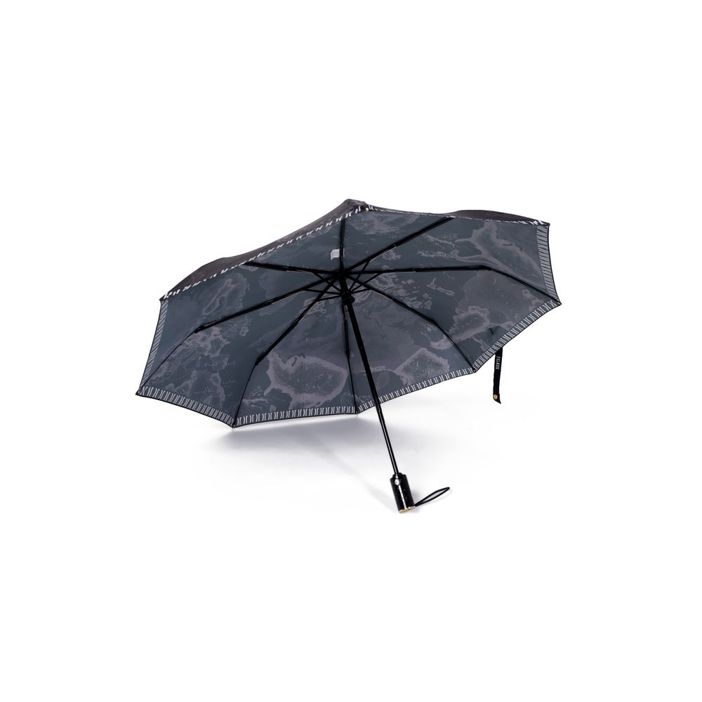 Alviero Martini Prima Classe Black Nylon Umbrella - Image 2