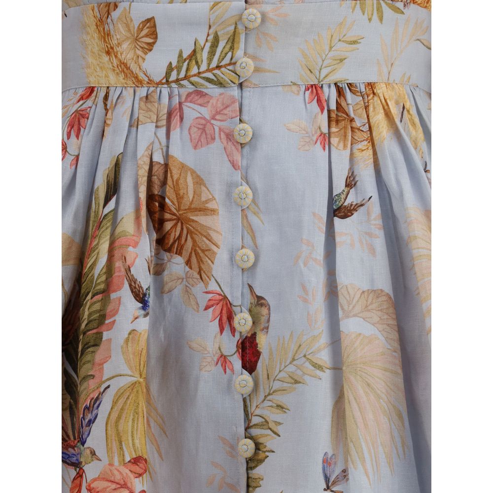 Zimmermann Ascension Plunge Mini Dress - Image 3