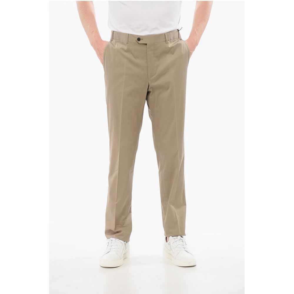 Corneliani BI ELASTIC 4-Pocketed Cotton Blend Pants