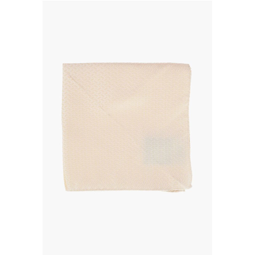 Corneliani CC COLLECTION Jacquard Silk Pocket Square