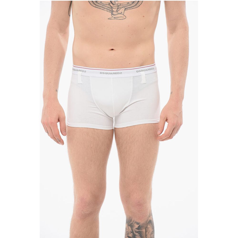 Dsquared² Cotton Boxer With Belt Loops