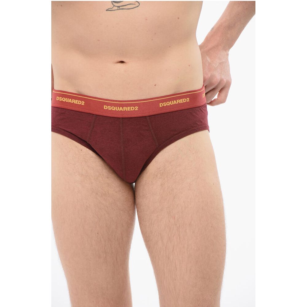 Dsquared² Cotton Slip With Logoed Waistband - Image 3